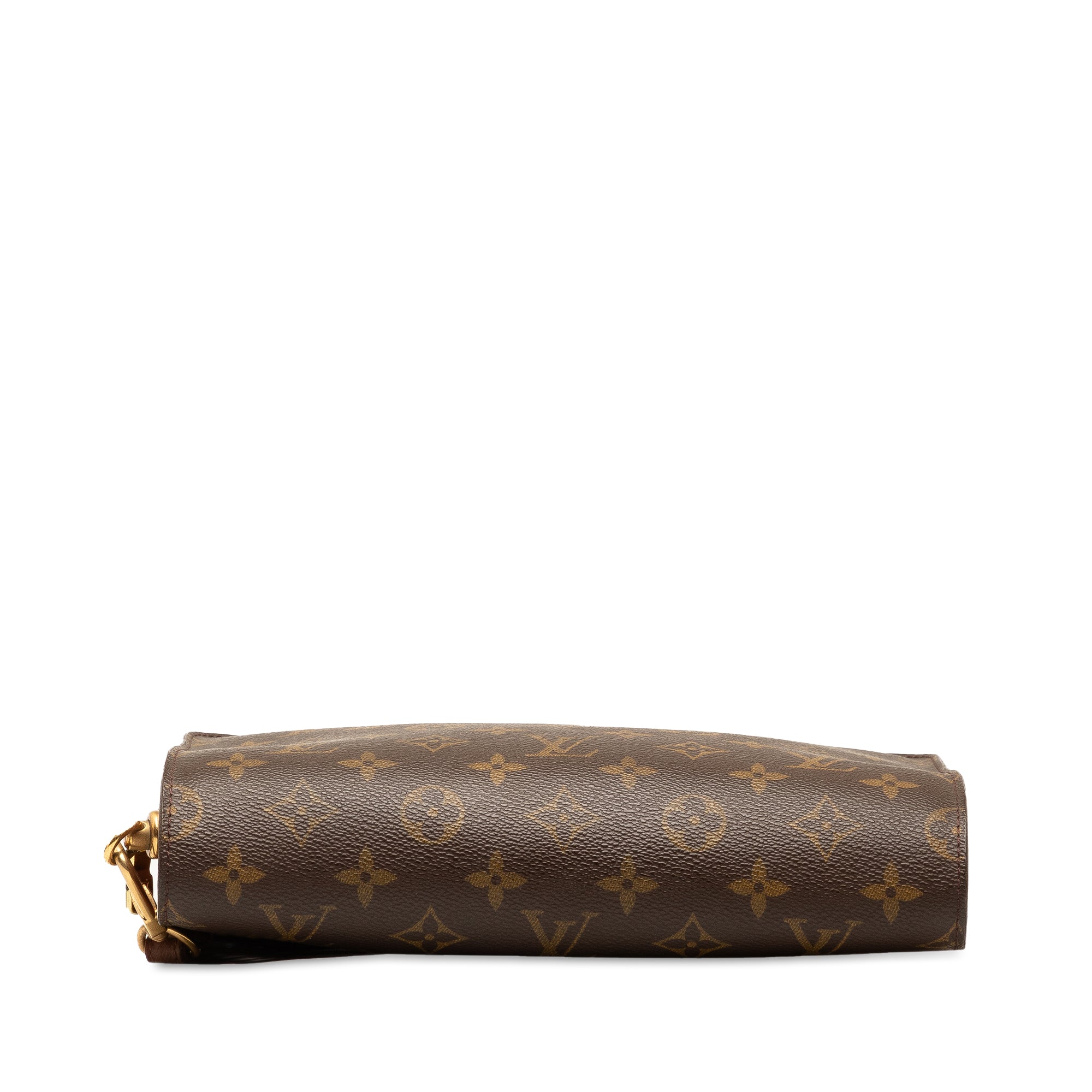 Brown LV Monogram Orsay Clutch Bag