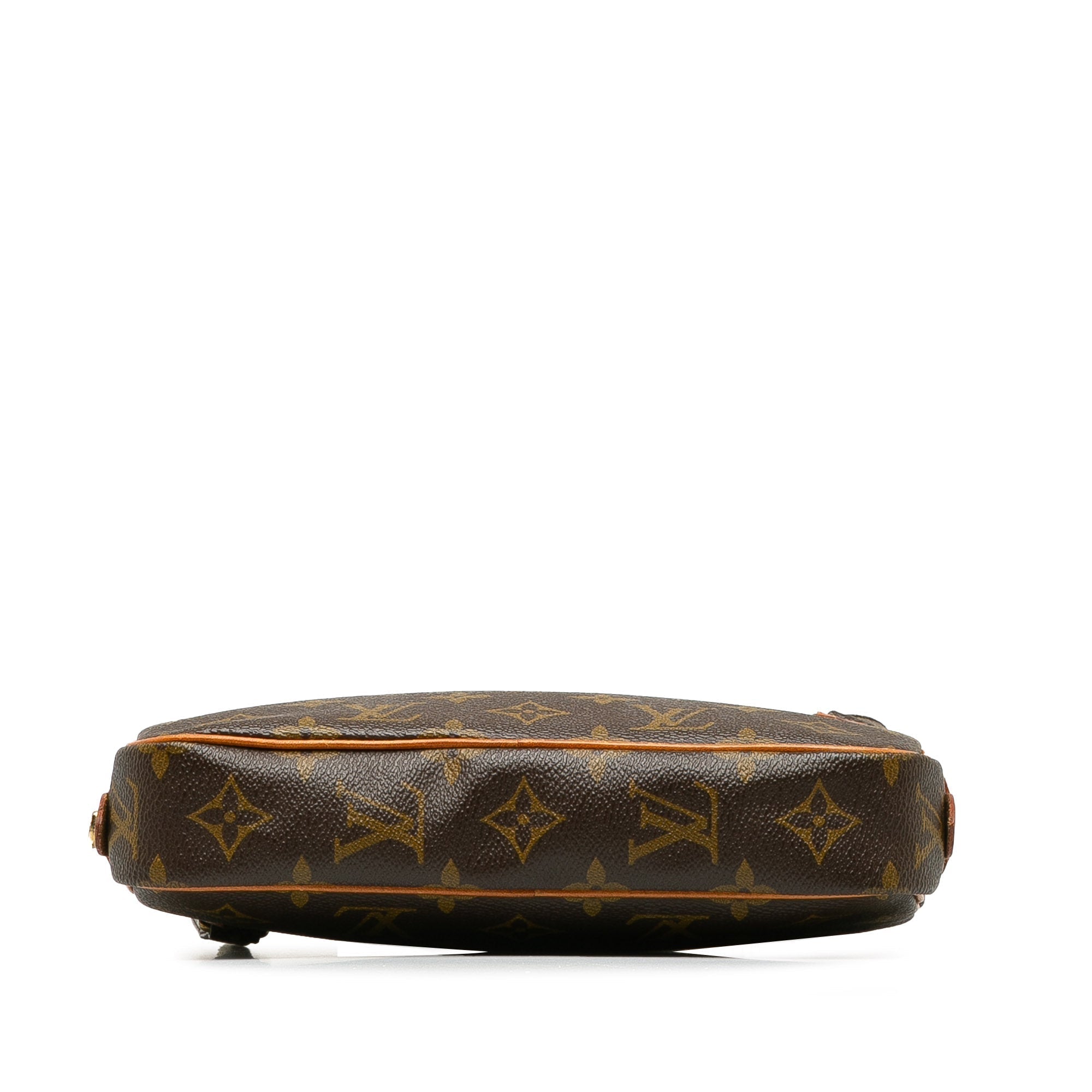 Brown LV Monogram Pochette Marly Bandouliere Crossbody Bag