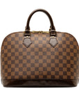 Brown LV Damier Ebene Alma MM HandBag
