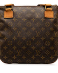 Brown LV Monogram Pochette Bosphore Crossbody Bag