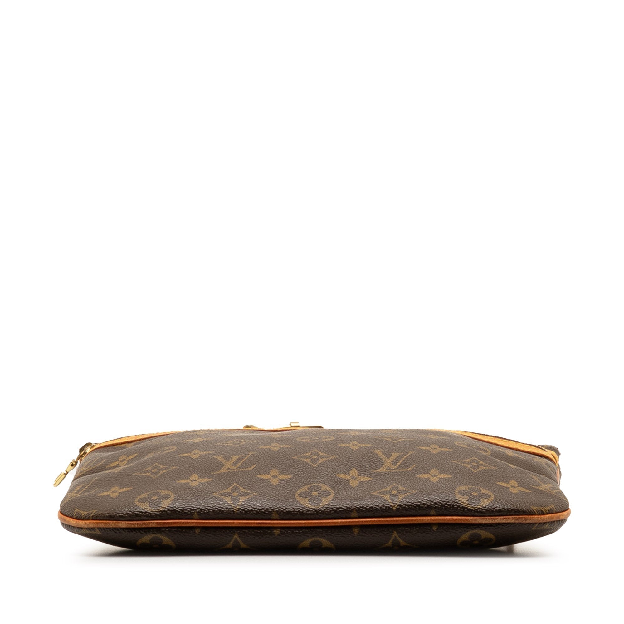 Brown LV Monogram Pochette Bosphore Crossbody Bag