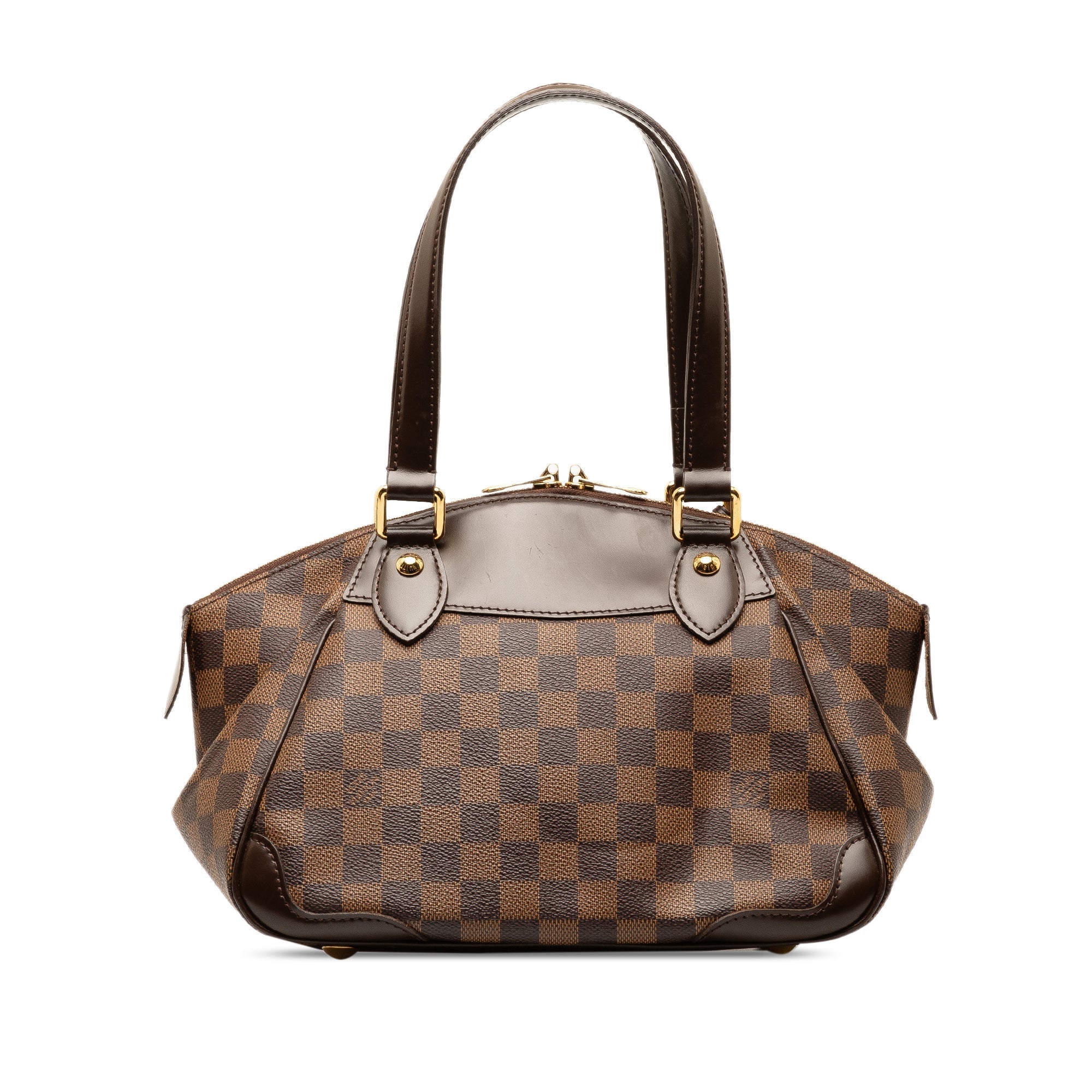 Brown LV Damier Ebene Verona PM HandBag