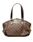 Brown LV Damier Ebene Verona PM HandBag