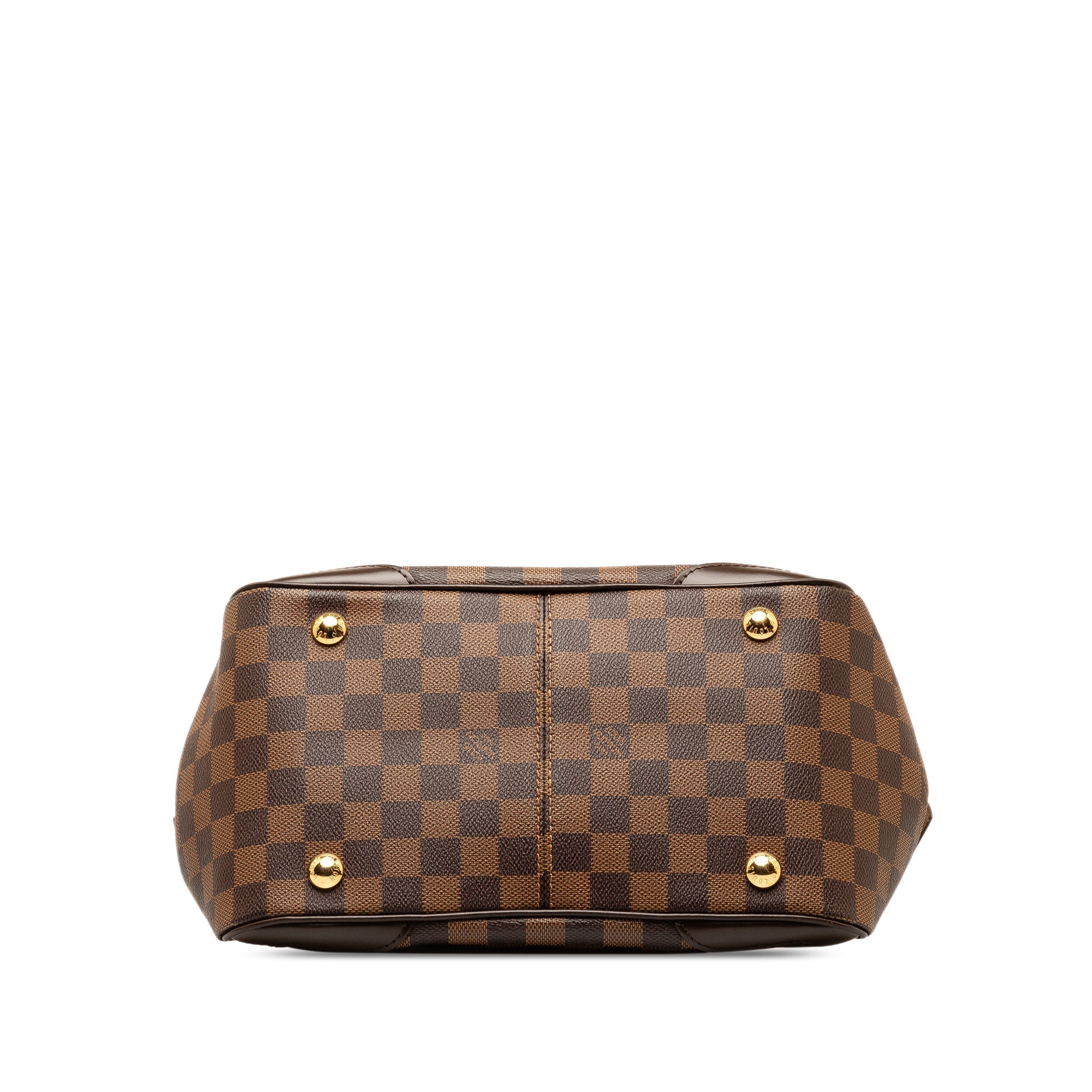 Brown LV Damier Ebene Verona PM HandBag