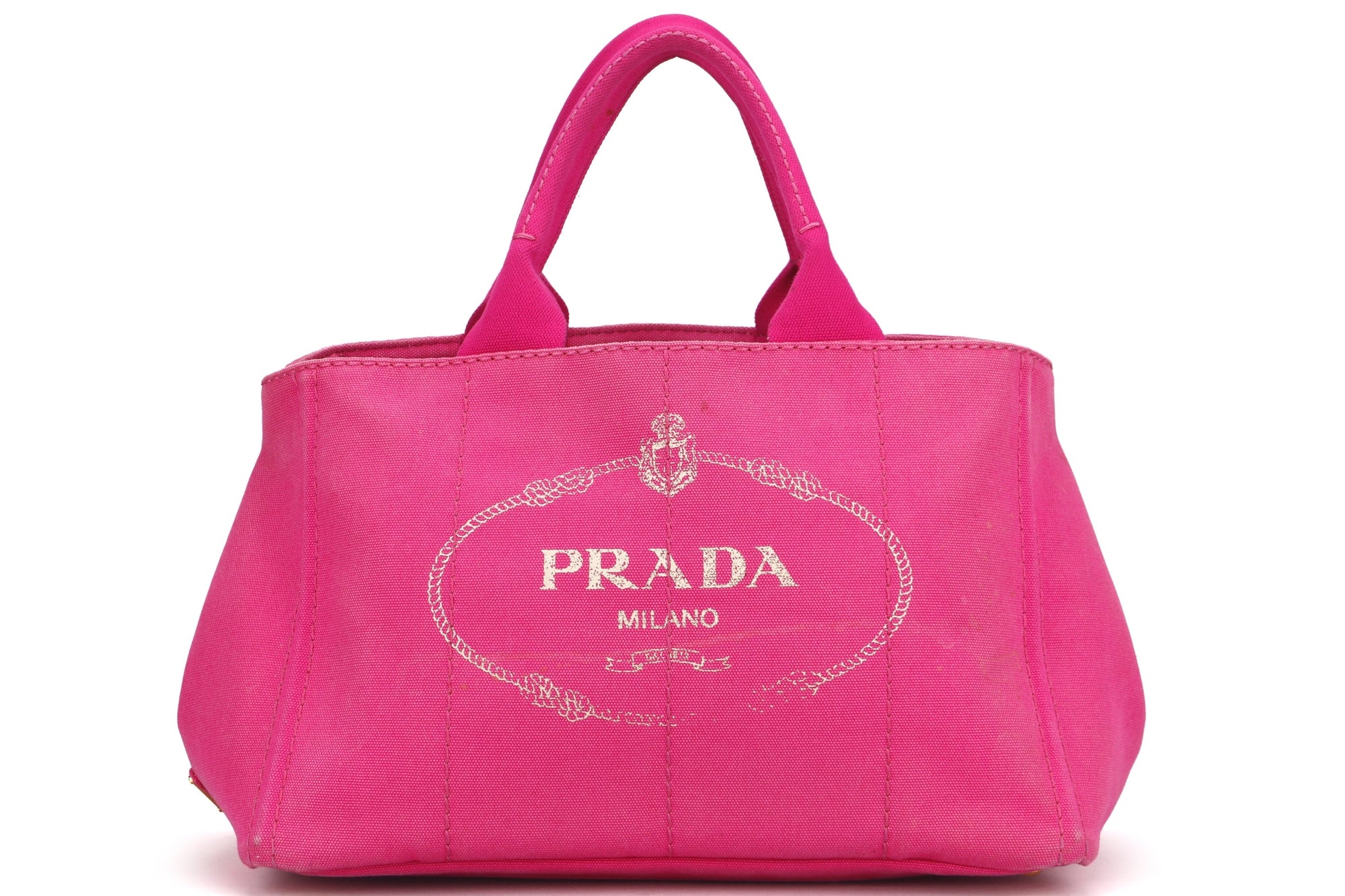 PRD CANAPA TOTE, PINK DENIM, WITH STRAP, NO CARD &amp; DUST COVER
