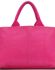 PRD CANAPA TOTE, PINK DENIM, WITH STRAP, NO CARD & DUST COVER