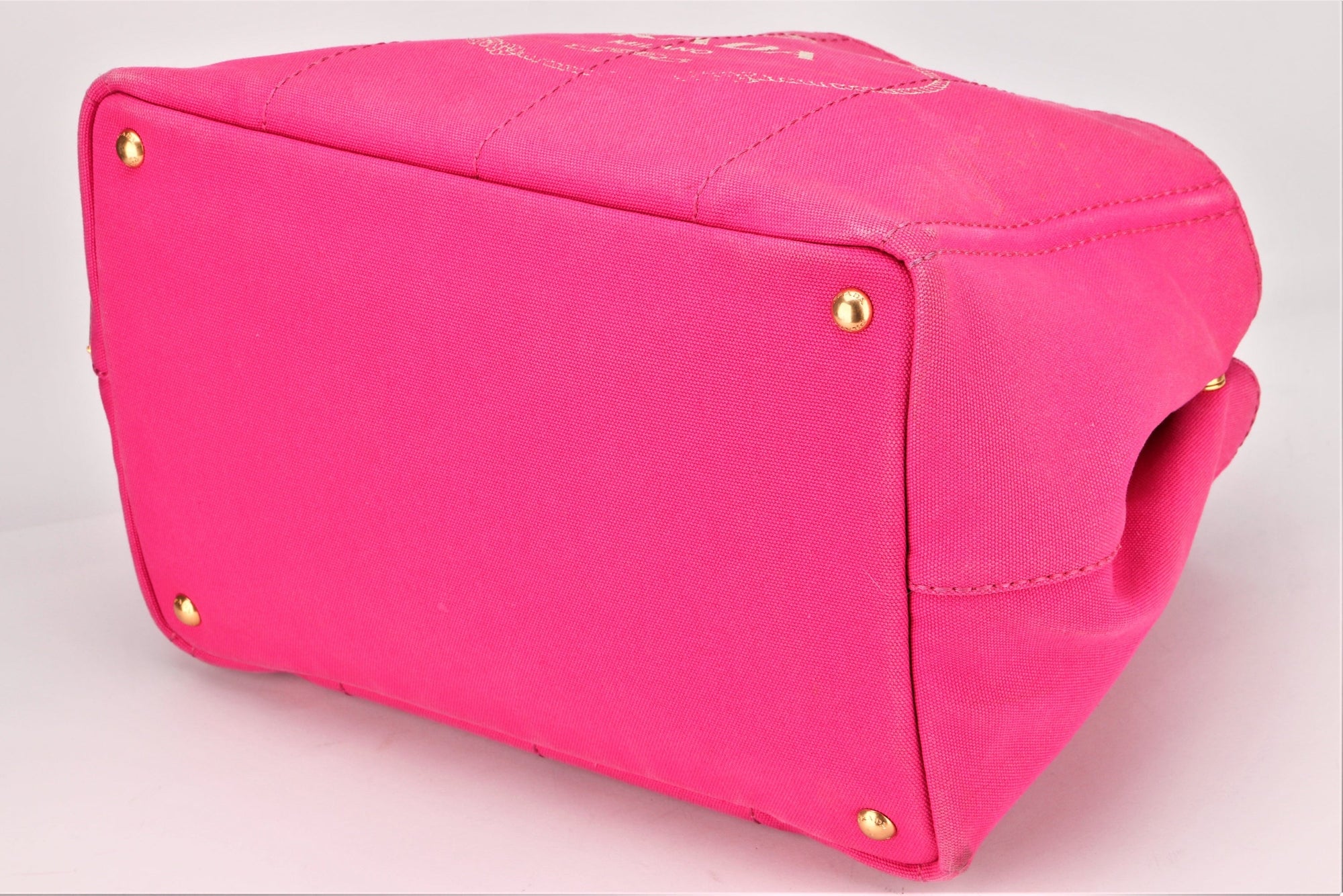 PRD CANAPA TOTE, PINK DENIM, WITH STRAP, NO CARD &amp; DUST COVER