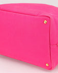 PRD CANAPA TOTE, PINK DENIM, WITH STRAP, NO CARD & DUST COVER