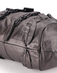 PRD BR3987 GRAFITE MORDORE NAPPA LEATHER SILVER HARDWARE, WITH CARD & DUST COVER