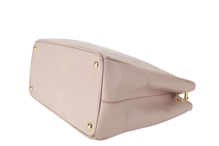 PRD GALLERIA (BN1802) LIGHT PINK VITELLO DAINO LEATHER GOLD HARDWARE NO DUST COVER