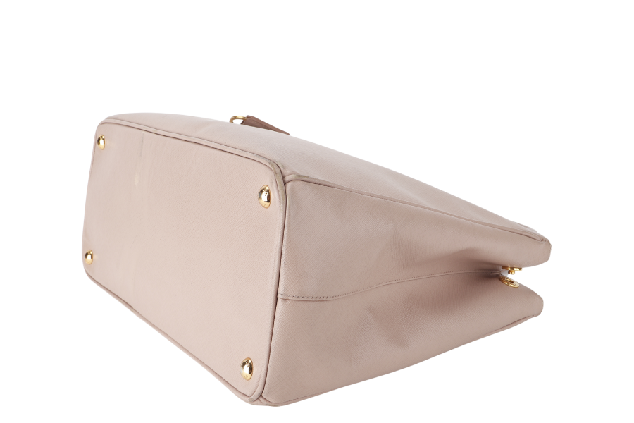PRD GALLERIA (BN1802) LIGHT PINK VITELLO DAINO LEATHER GOLD HARDWARE NO DUST COVER