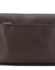 PRD BROWN SAFFIANO LEATHER MESSENGER BAG NO DUST COVER AND BOX