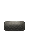 Black LV Monogram Mat Stockton Tote Bag