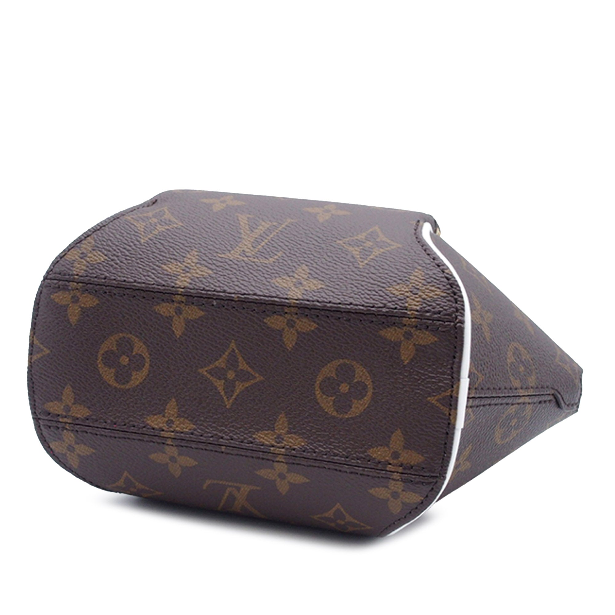 Brown LV Monogram Match Ellipse BB Satchel