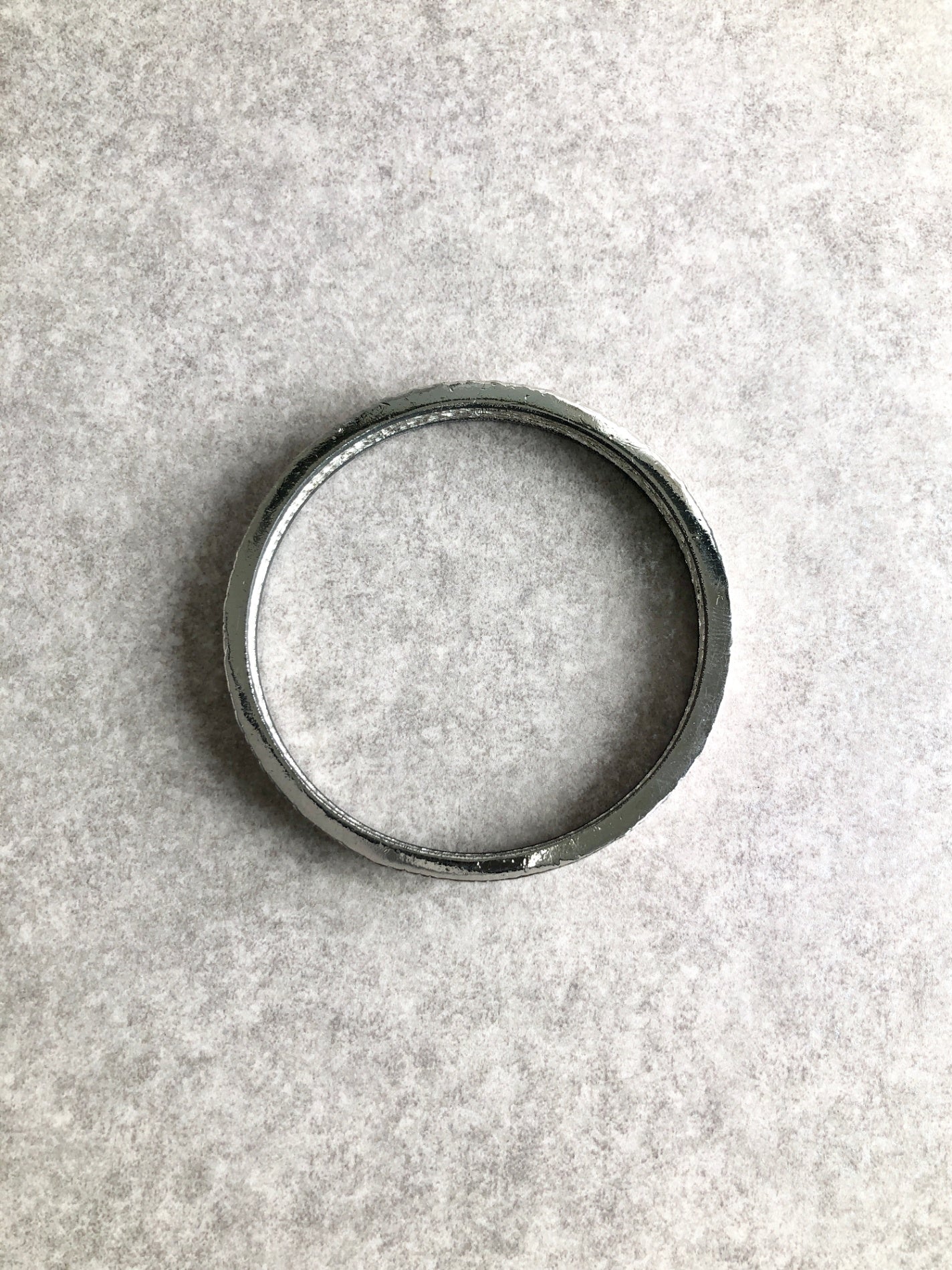 Christian D1OR Cannage Bangle Silver Vintage 22wmth