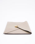 FNDI FNDI Flat Envelope Grey Leather
