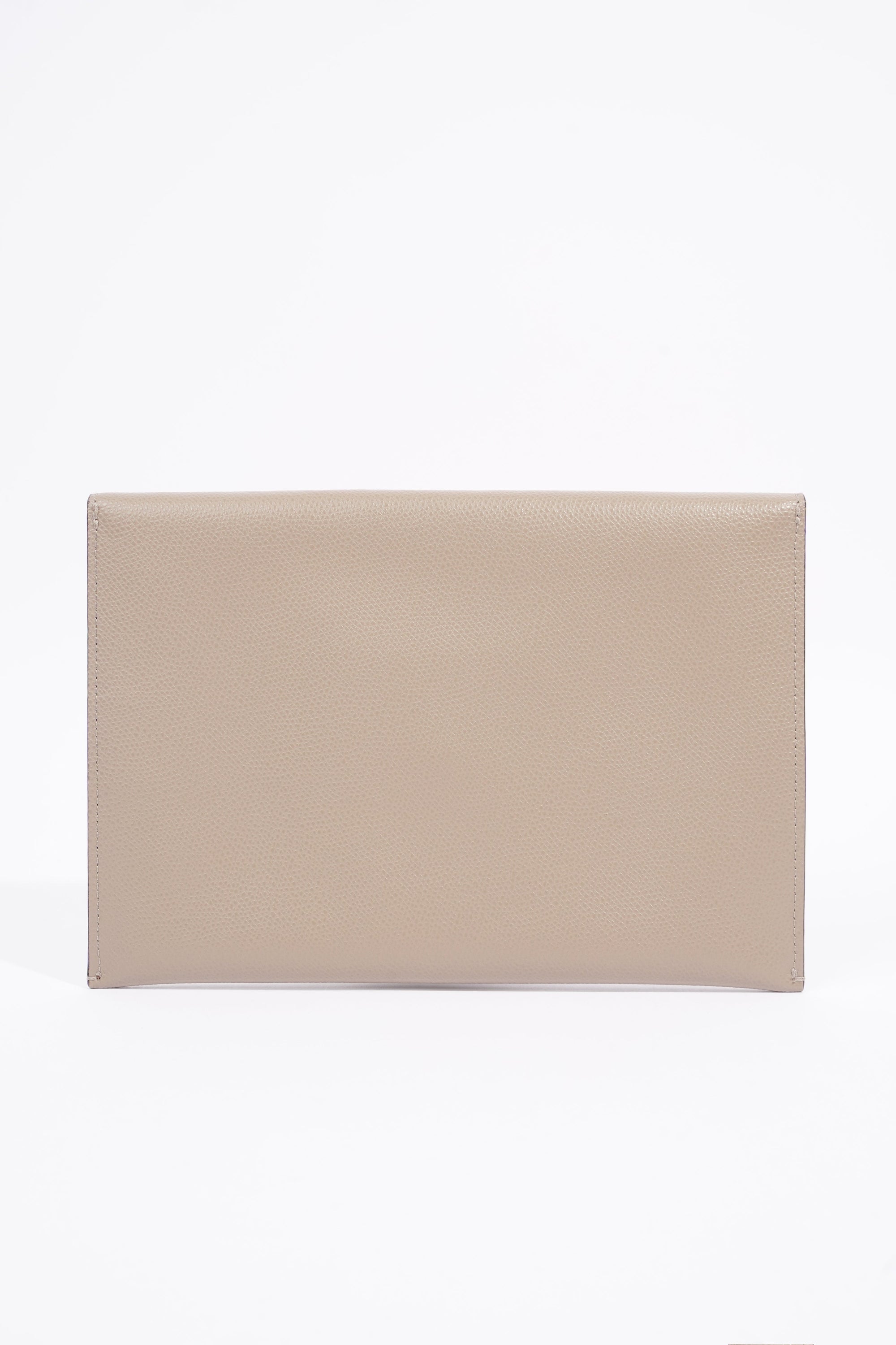 FNDI FNDI Flat Envelope Grey Leather