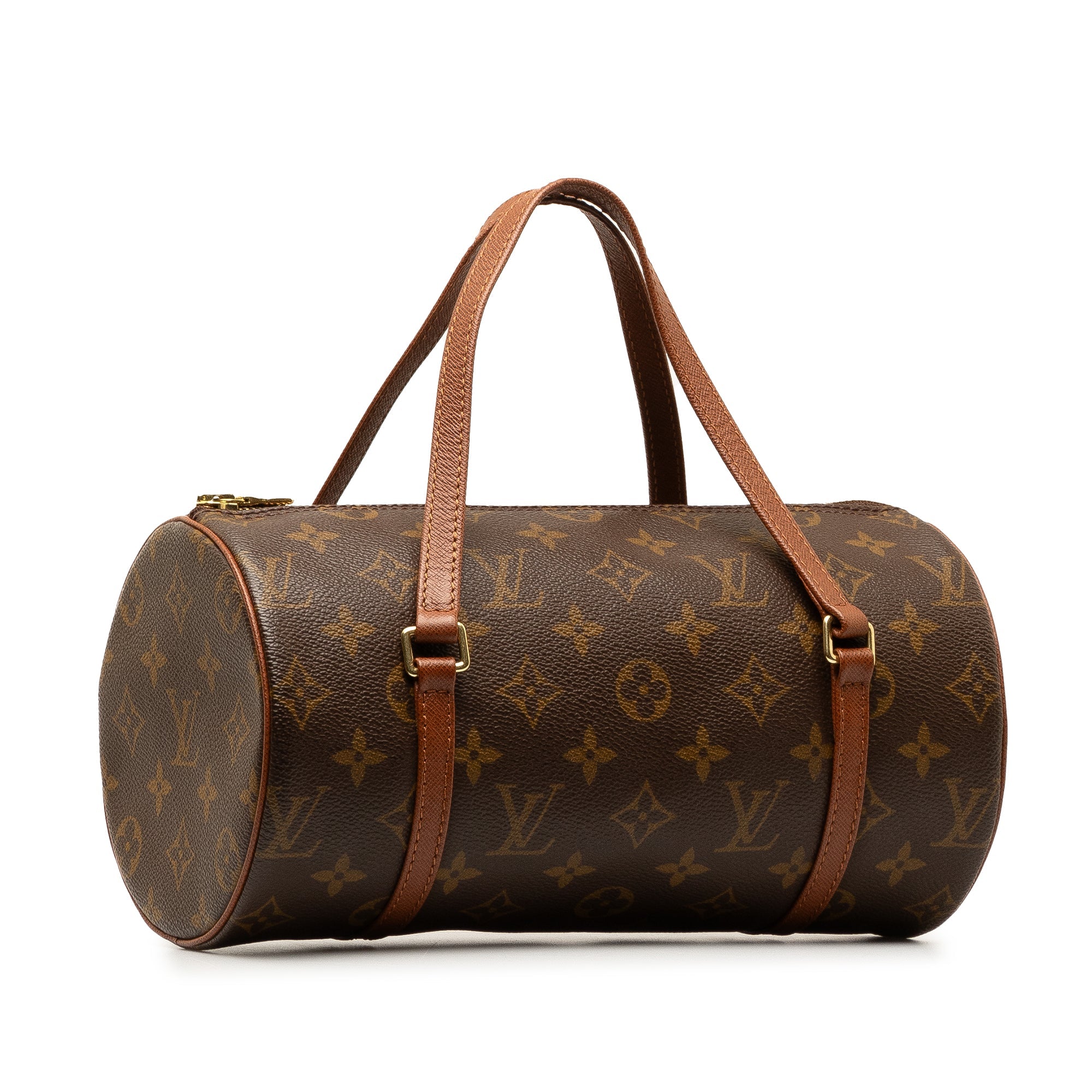 Brown LV Monogram Papillon 26 HandBag