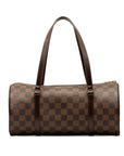 Brown LV Damier Ebene Papillon 30 HandBag