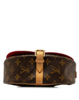 Brown LV Monogram Sac Tambourine Crossbody Bag