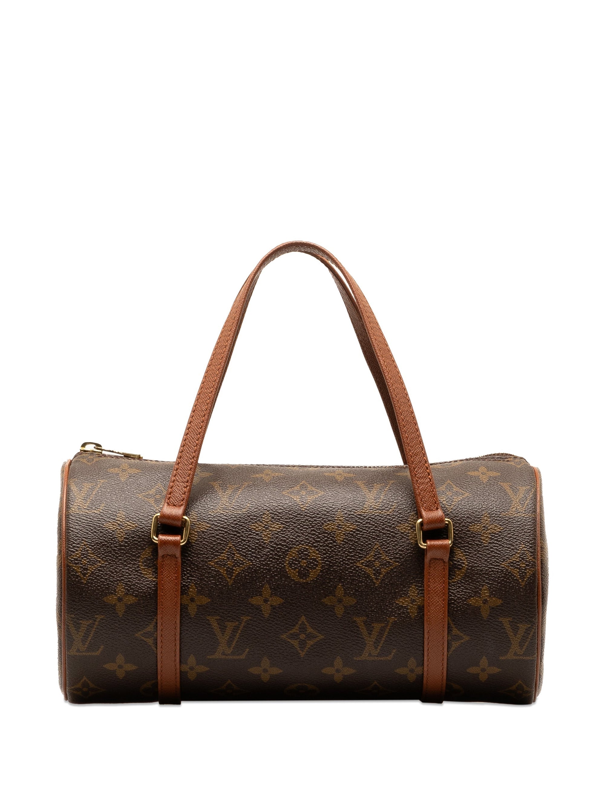 Brown LV Monogram Papillon 26 HandBag