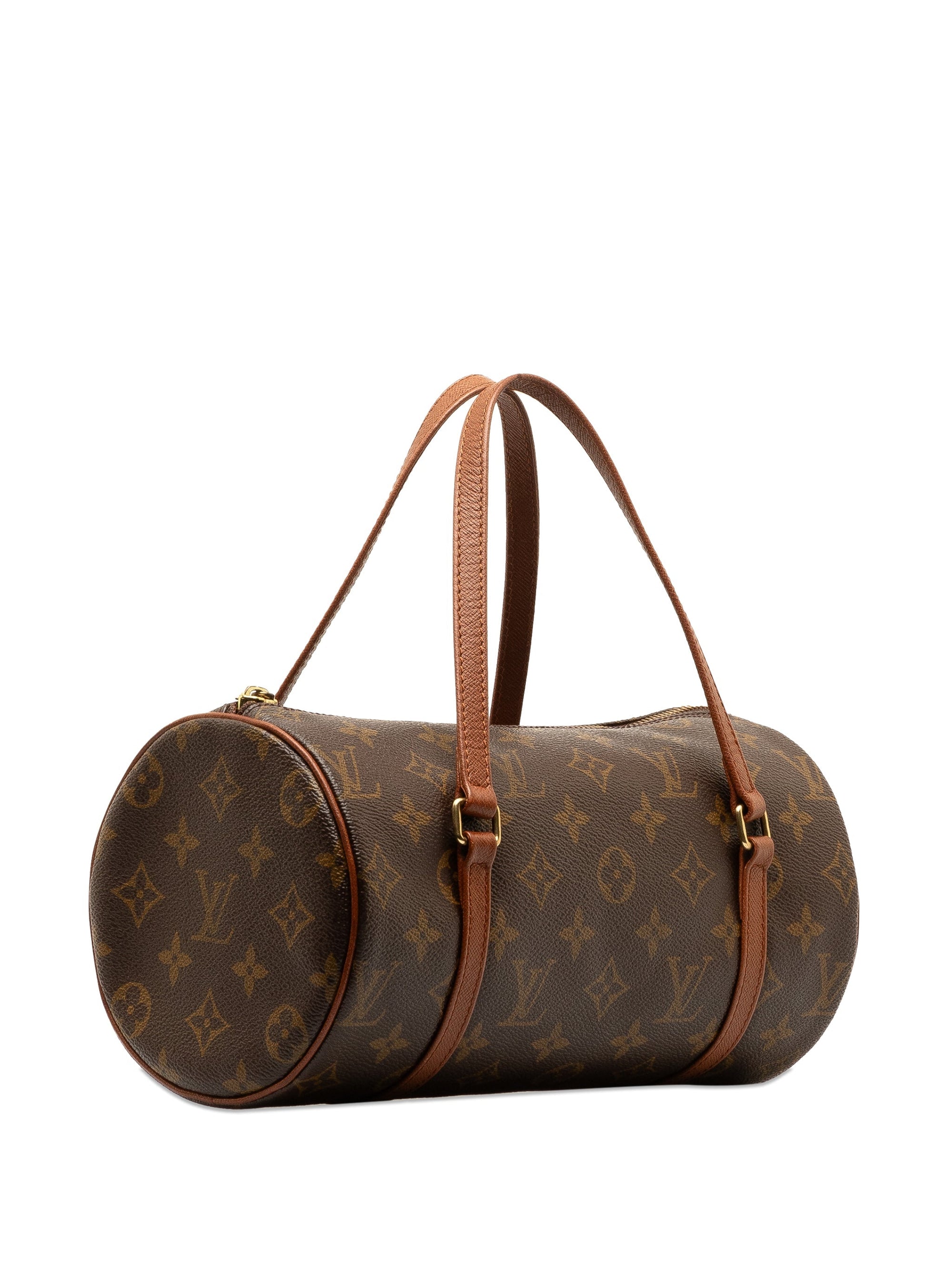 Brown LV Monogram Papillon 26 HandBag