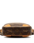 Brown LV Monogram Danube Crossbody Bag