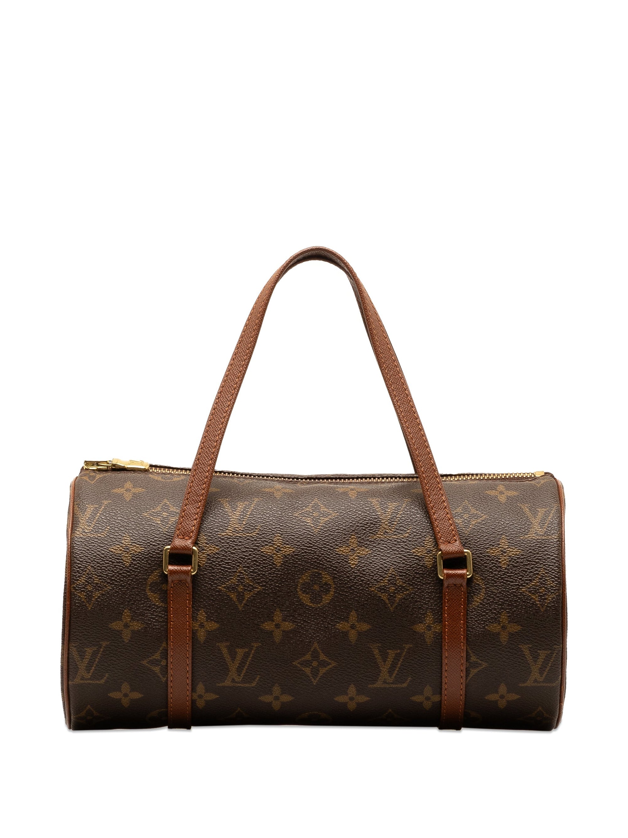 Brown LV Monogram Papillon 26 HandBag