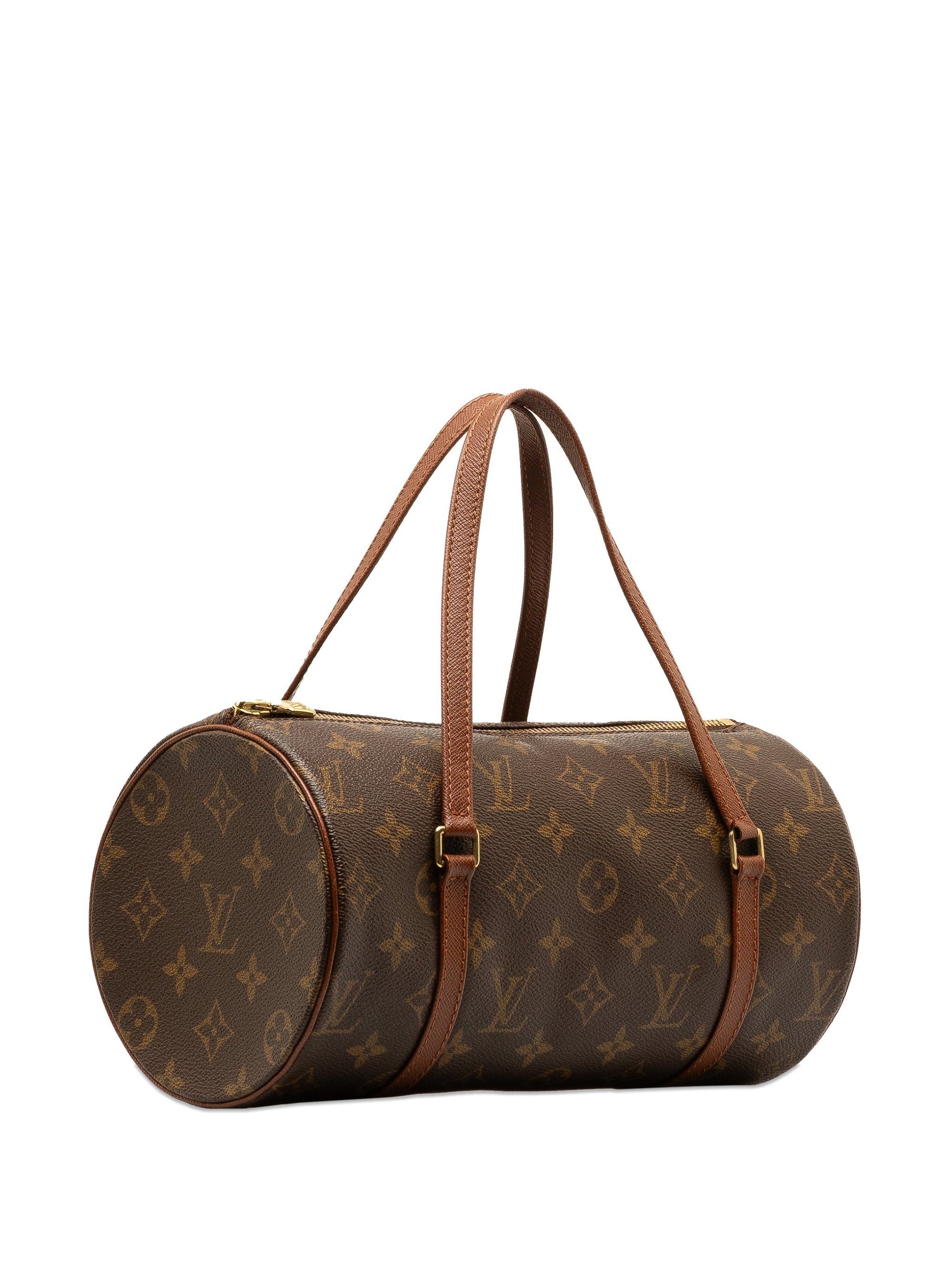 Brown LV Monogram Papillon 26 HandBag