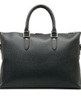 Blue LV Taiga Anton Soft Briefcase Business Bag