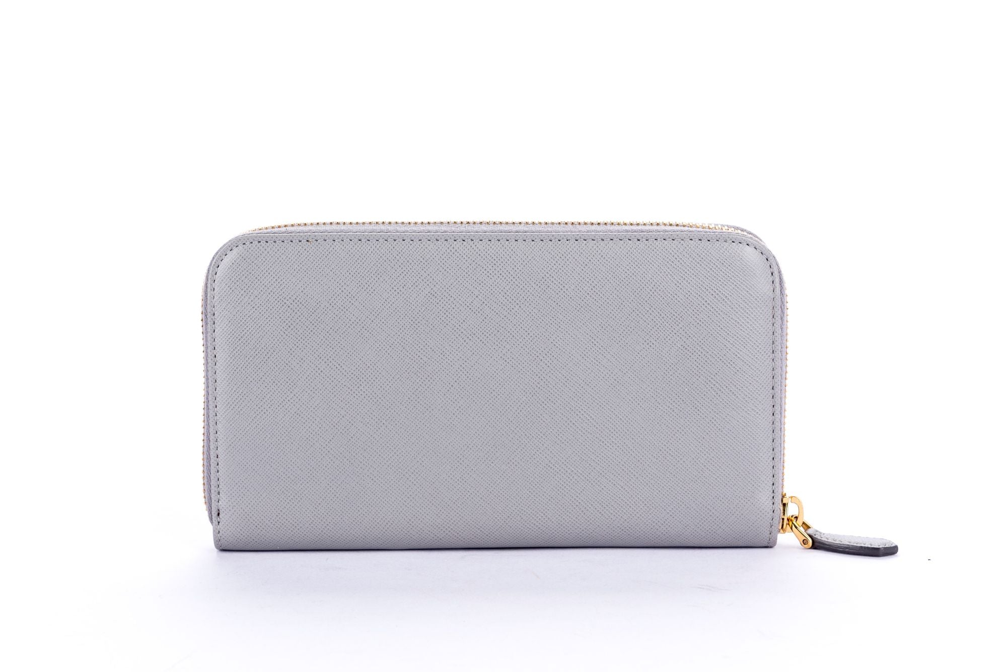 PRD 1M0506 Light Grey Full Zip Wallet with Cards &amp; Box