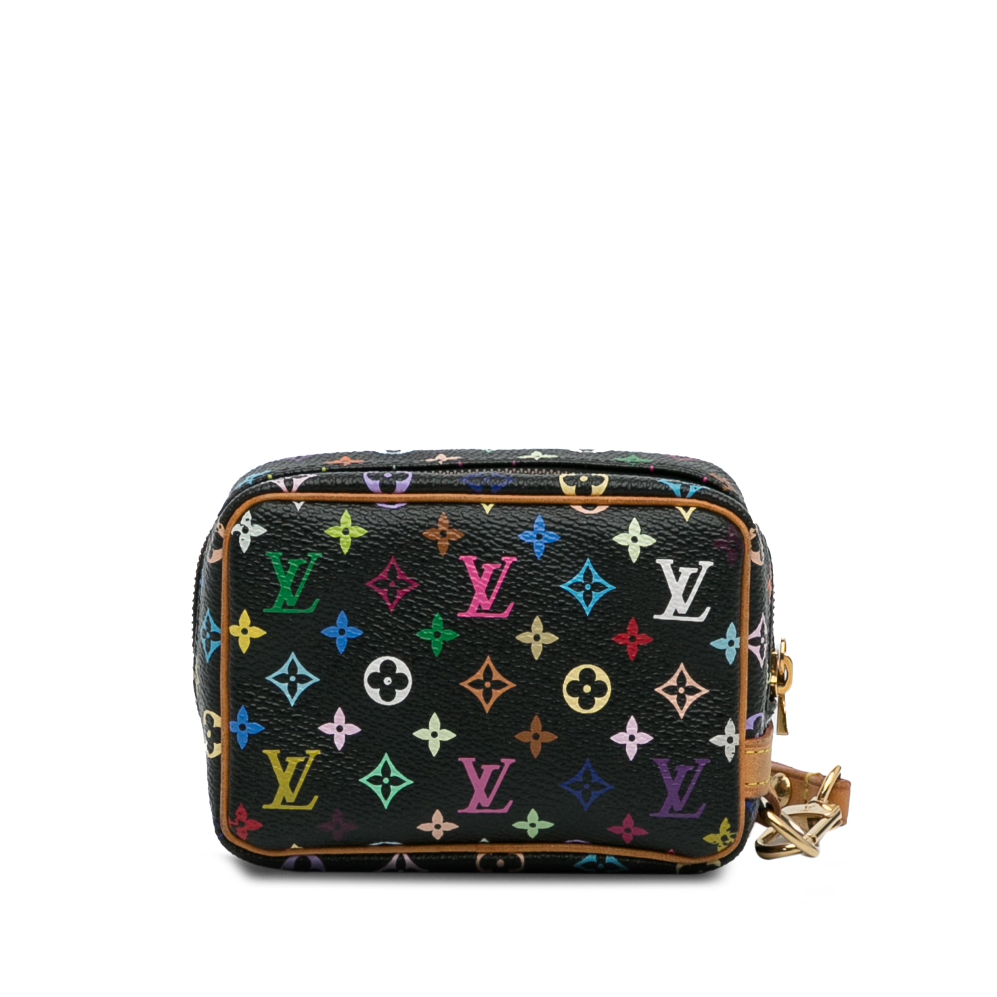 Black LV Monogram Multicolore Trousse Wapity Pouch