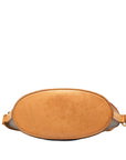 Brown LV Monogram Drouot Crossbody Bag