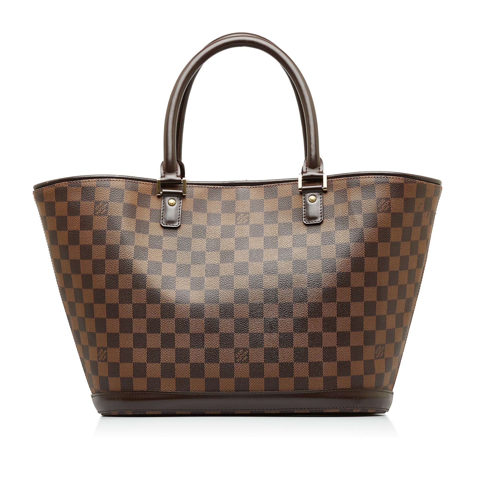 Brown LV Damier Ebene Manosque GM Tote Bag