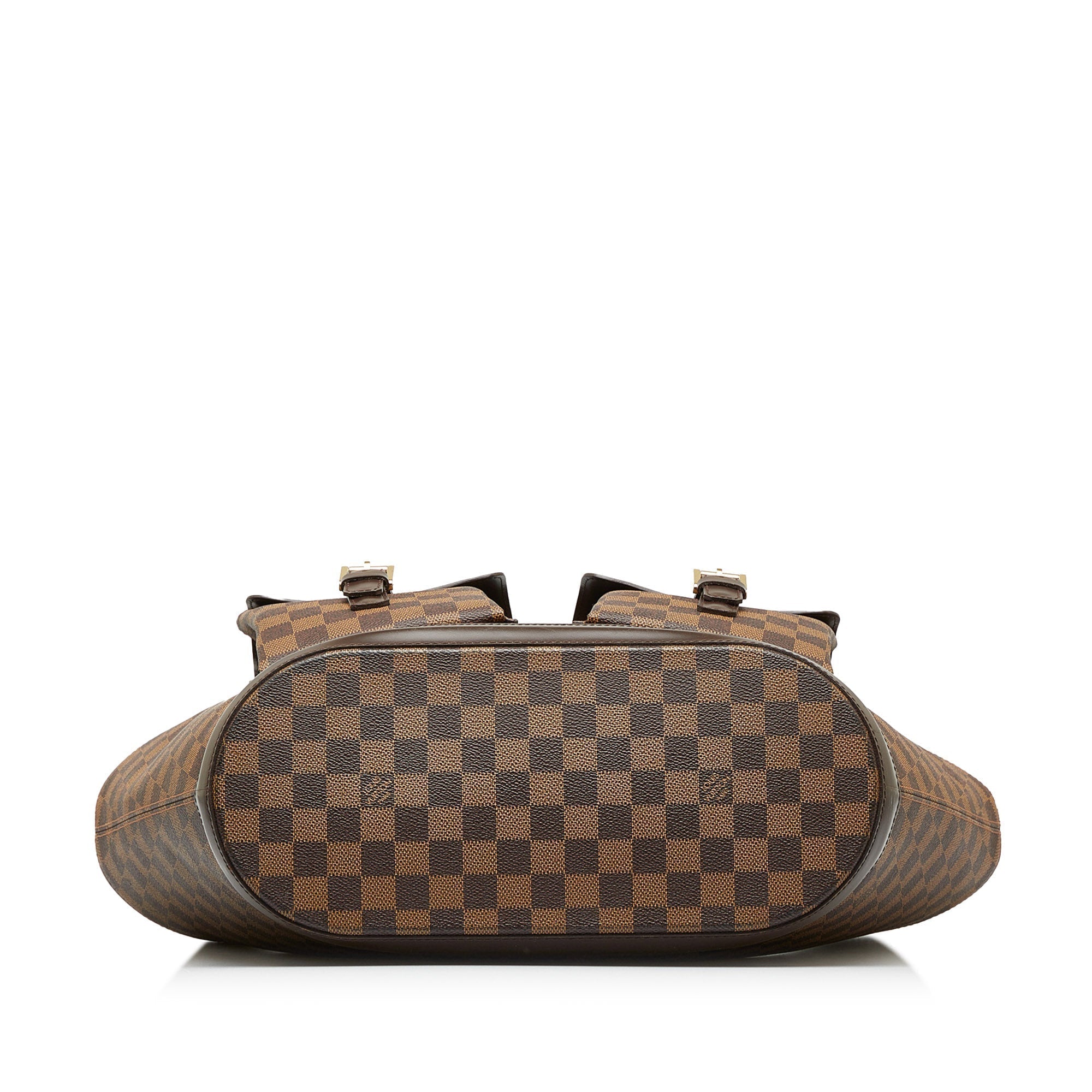 Brown LV Damier Ebene Manosque GM Tote Bag