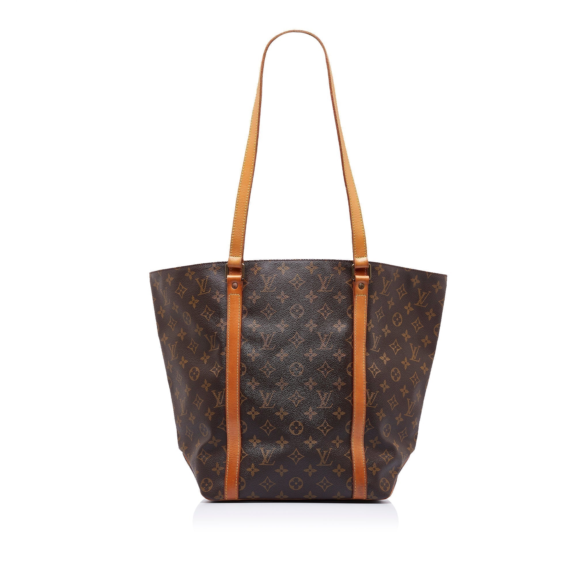 Brown LV Monogram Sac Shopping 48 Tote Bag