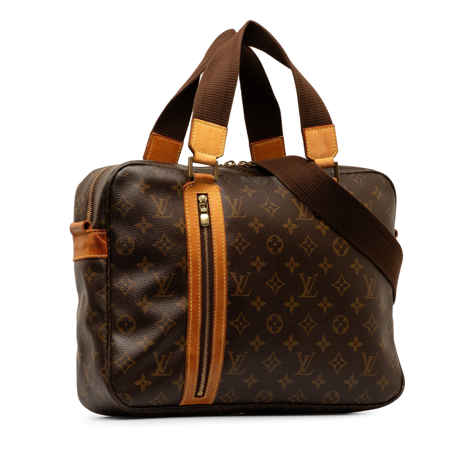Brown LV Monogram Sac Bosphore Business Bag