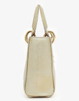 Christian D1OR 2018 Gold Metallic Lizard Leather Mini Lady D1OR with Strap