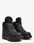 PRD Black/Grey Leather/Fabric Hiking Boots Size 36