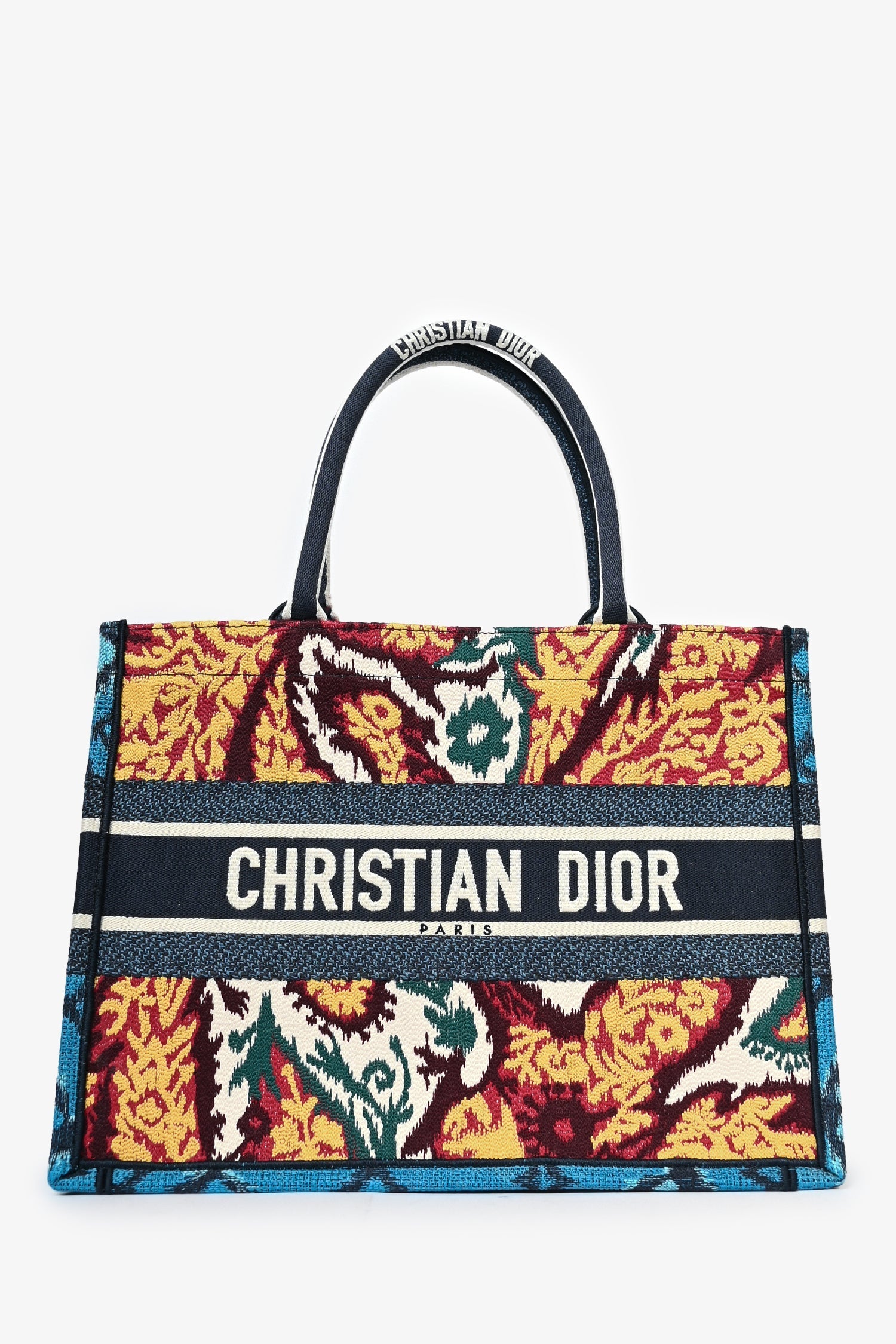 Christian D1OR 2021 Small Multicolour Book Tote