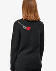 Christian D1OR 2018 Grey Wool/Cashmere 'Youthquake' Sweater Size 2 US