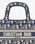 Christian D1OR 2020 Navy Oblique Mini Book Tote