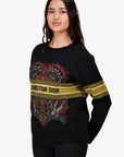 Christian D1OR Cashmere-Wool Blend Sweater Size 6 US