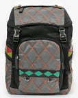 PRD 2017 S/S Runway Grey/Multi Nylon Contrast Stitch Backpack