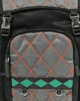 PRD 2017 S/S Runway Grey/Multi Nylon Contrast Stitch Backpack