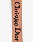 Christian D1OR Brown/Black Canvas/Leather Bag Strap