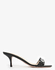 PRD Black Embellished Kitten Heels Size 39.5