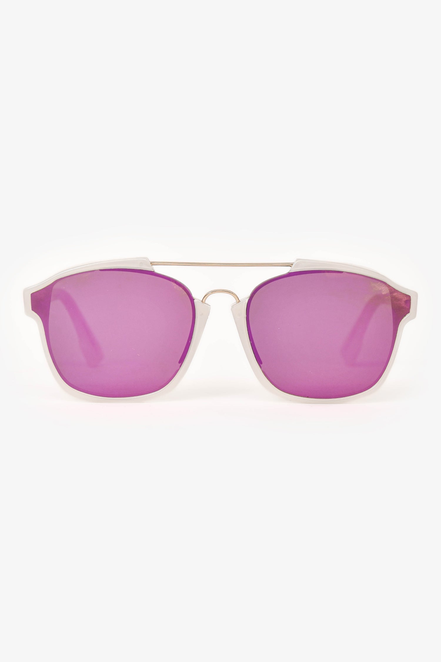 Christian D1OR 'D1OR Abstract' White Sunglasses