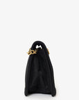PRD Black Nylon Chain Shoulder Bag