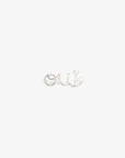 Christian D1OR 18K White Gold Diamond 'Oui 'Ring Size 6.5